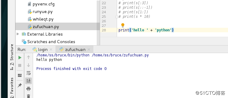 Python中的字符串及用法