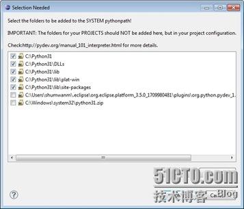 SelectionNeededDialog