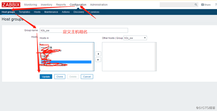 zabbix监控H3C的接口流量