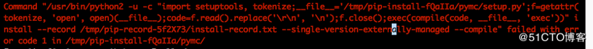 linux7中python ImportError: No module named pymc 处理