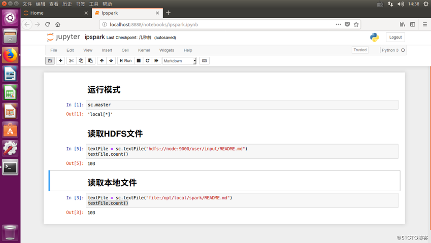 配置Ipython Nodebook 运行 Python Spark 程序
