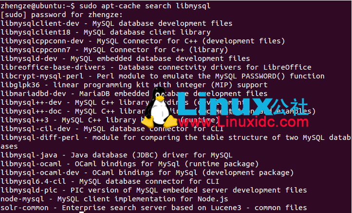 Ubuntu安装mysql-python