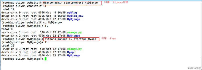 CentOS7下部署Python3+Django+uwsgi+Nginx