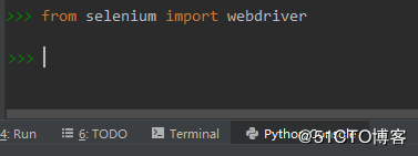 Python3+PyCharm+selenium3 环境搭建